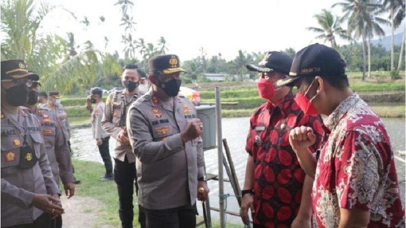 Cek PPKM dan Kampung Tangguh, Kapolda Sulut Kunjungi Polres Bitung dan Minut