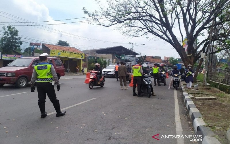 Larangan Mudik, Pemkot Bandung Lakukan Penyekatan di Batas Kota dan Gerbang Tol 
