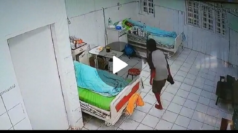 Aksi Pencurian di Ruang Isolasi Pasien Covid-19 RSUD Pirngadi Medan Terekam Kamera CCTV