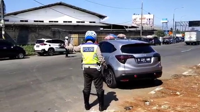 504 Personel Gabungan Diterjunkan untuk Penyekatan Larangan Mudik di Bogor