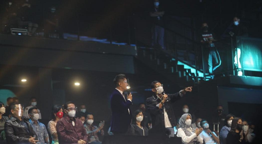 Menparekraf Sandiaga Uno, Hary Tanoesoedibjo Bersama Sejumlah Tokoh Saksikan Grand Final Result Indonesian Idol 