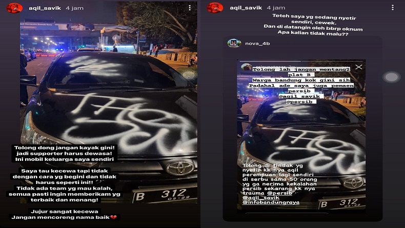 Korban Vandalisme Oknum Bobotoh Tak Lapor, Polisi Belum Lakukan Penyelidikan