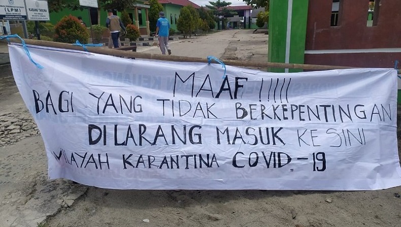 Angka Positif Covid-19 Naik, 9 Desa di Bangka Barat Terapkan PPKM Mikro 