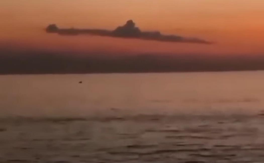 Viral Penampakan Awan Mirip KRI Nanggala 402 Gegerkan Warga Bali