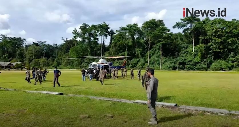 Jenazah Kapolspol Briptu Mario Senoi Dievakuasi ke Jayapura Hari Ini