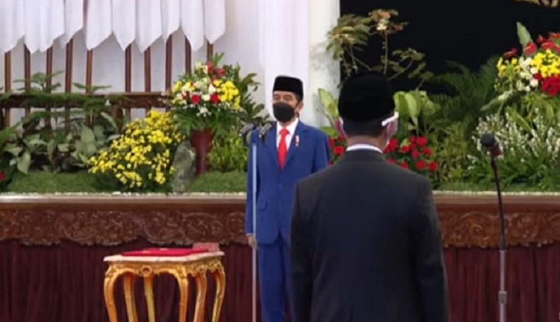 Jokowi Lantik Bahlil Jadi Menteri Investasi, Nadiem Mendikbud Ristek