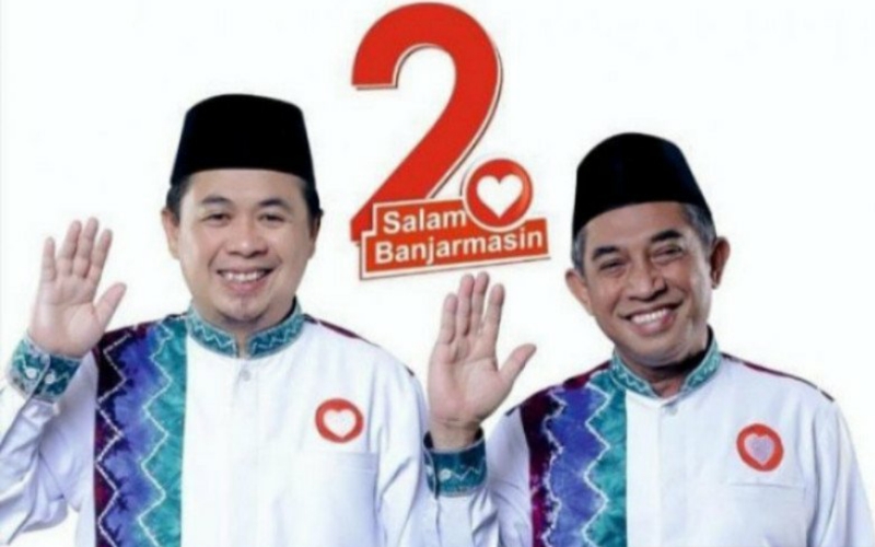 PSU Kalah, Ibnu-Arifin Klaim Menang Pilkada Banjarmasin