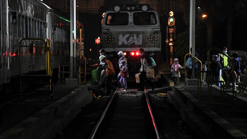 Patuhi Larangan Mudik, KAI Palembang Tak Jual Tiket Kereta Jarak Jauh