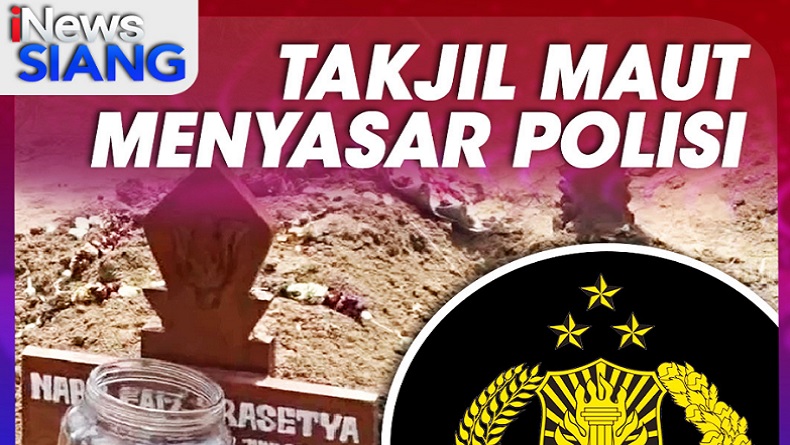 Takjil Maut Menyasar Polisi, Saksikan Selengkapnya di iNews Siang Senin Pukul 11.00 WIB