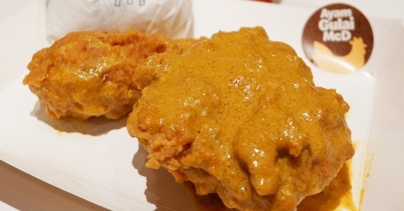Mencicipi Ayam Gulai ala McD, Tekstur Krispi dengan Aroma Rempah Bikin Nagih
