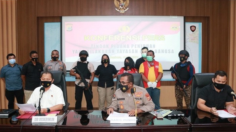 Ketua dan Sekretaris Yayasan Anak Bangsa di Maluku Jadi Tersangka Kasus Dugaan Penipuan