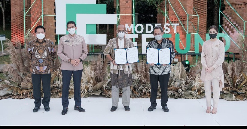 Menparekraf Sandiaga Uno Hadiri Acara Modest FFFund 2021