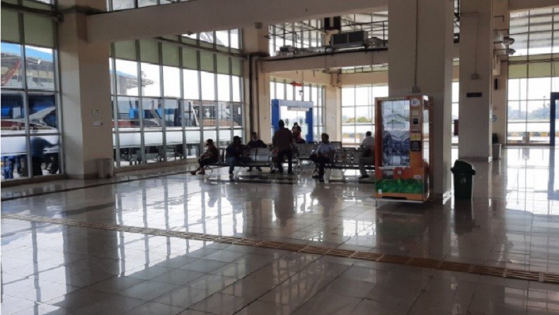 Larangan Mudik, Hanya Bus dengan Stiker Khusus Boleh Berangkat dari Terminal Pulo Gebang