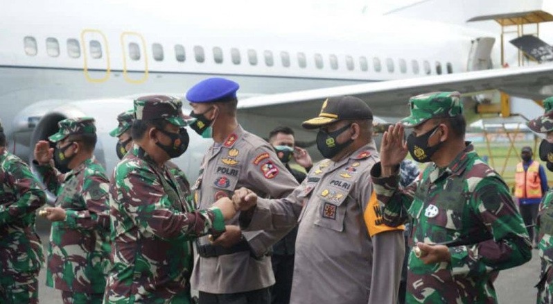Panglima TNI, Kapolri dan Kabin Kunjungi Timika Siang Ini      