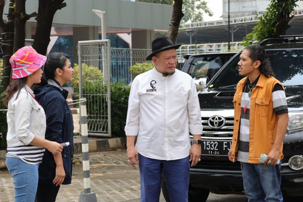 La Nyalla Mahmud Mattalitti, Ketua DPD RI Ikut Akting di Sinetron Amanah Wali 