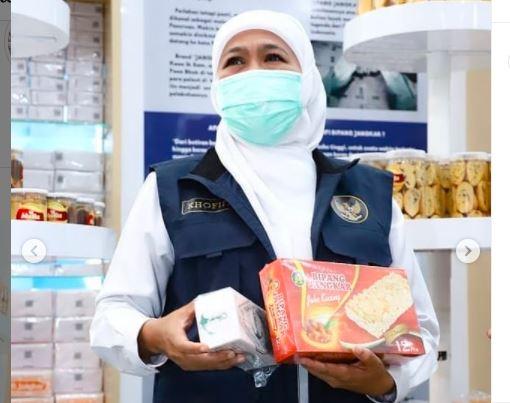 Khofifah Promosikan Bipang Jangkar, Netizen: Sejenak Melupakan Heboh Bipang Ambawang