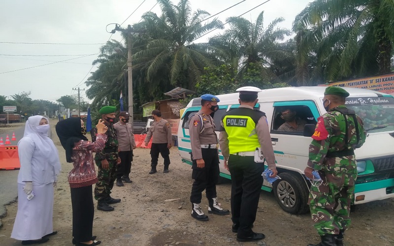Penyekatan Larangan Mudik di Sumut, Polisi Putar Balik 551 Kendaraan 