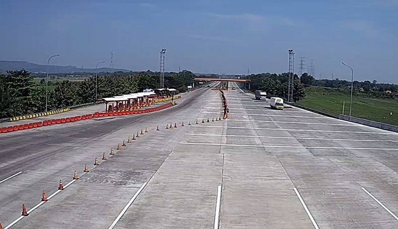 Larangan Mudik, Volume Kendaraan di Tol Cipali Turun Drastis