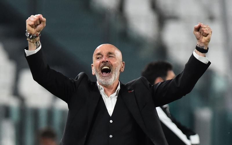 Stefano Pioli Girang, AC Milan Menang di Kandang Juventus setalah 1 Dekade
