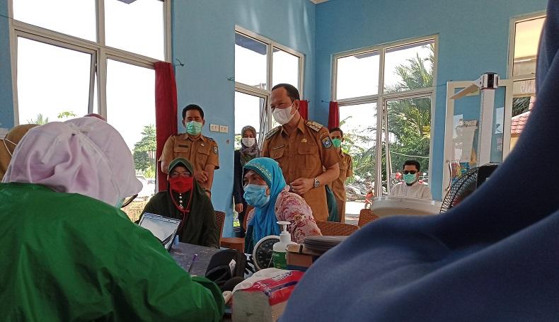 Cegah Klaster Pasar jelang Lebaran, Pemkab Bangka Tengah Vaksinasi Pedagang