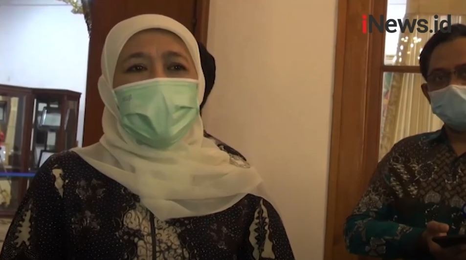 Covid-19 Mengganas, Khofifah Minta Orang Tua Tak Ajak Anak Keluar Rumah