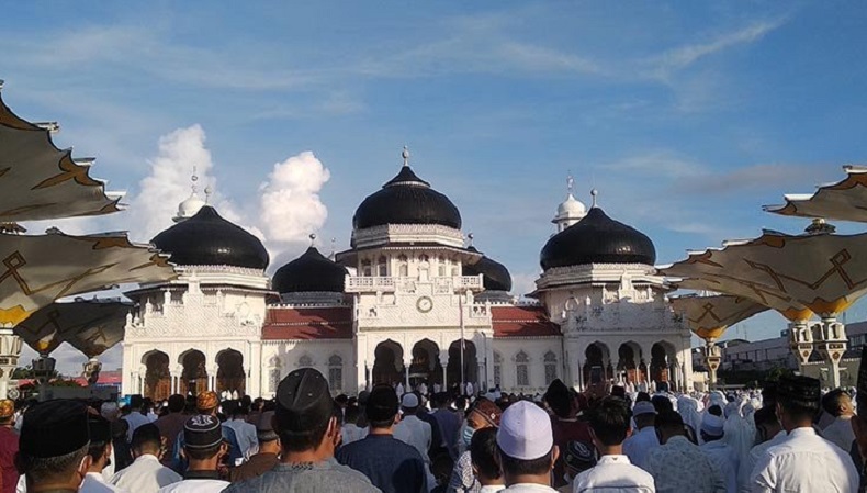 Festival Takbiran Akan Digelar di Teras Masjid Raya Baiturrahman Aceh