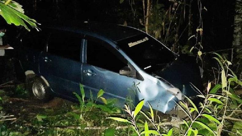 Kecelakaan Tunggal Mobil Masuk Jurang di Sangihe, Diduga Gegara Rem Blong