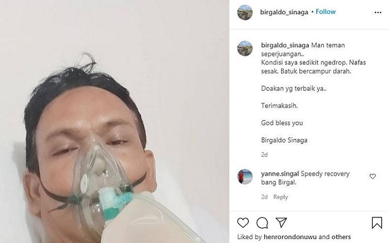Begini Kondisi Birgaldo Sinaga di Hari-Hari Terakhir sebelum Meninggal