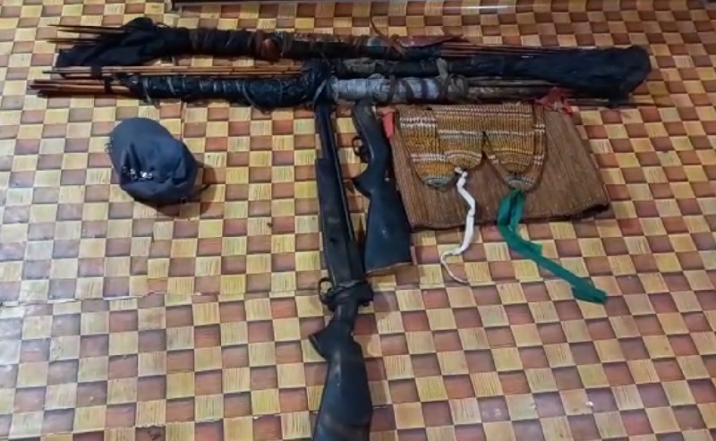 Gerebek Honai Anggota KKB Lekagak Telenggen, TNI Polri Sita Senapan hingga Dokumen OPM