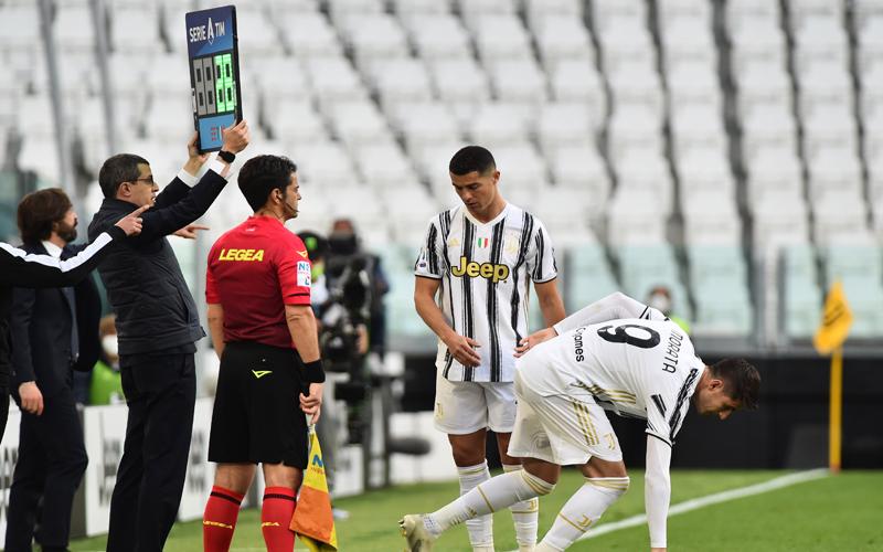 Juventus Hajar Inter Milan, Cristiano Ronaldo Tak Ngamuk saat Diganti