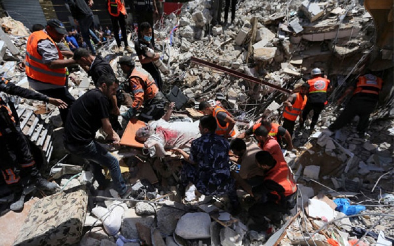 Uni Emirat Arab  Bersedia Bantu Bangun Kembali Gaza, asalkan Hamas Tak Ikut Campur