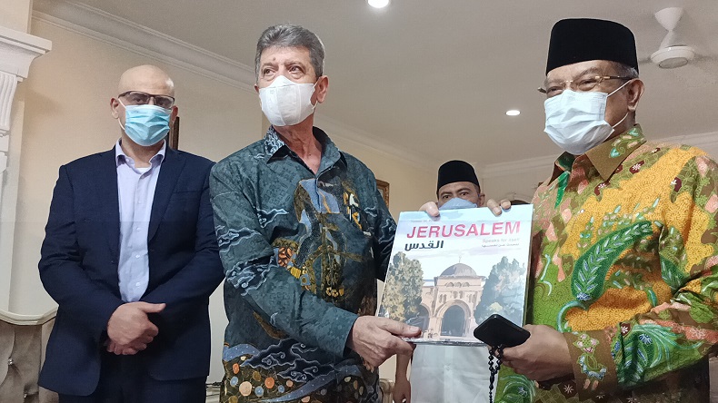 Ketum PBNU Sambangi Kediaman Dubes Palestina: Kami Kutuk Agresi Militer Israel