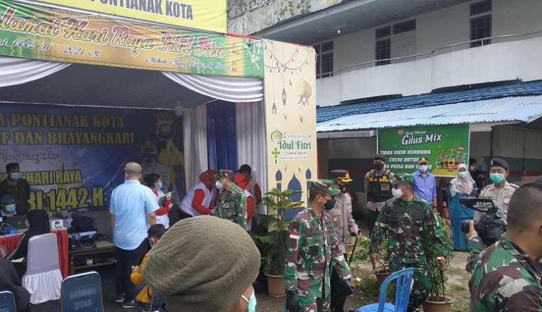 Arus Balik, Pangdam XII/Tanjungpura Tinjau Pos Penyekatan di Batu Layang