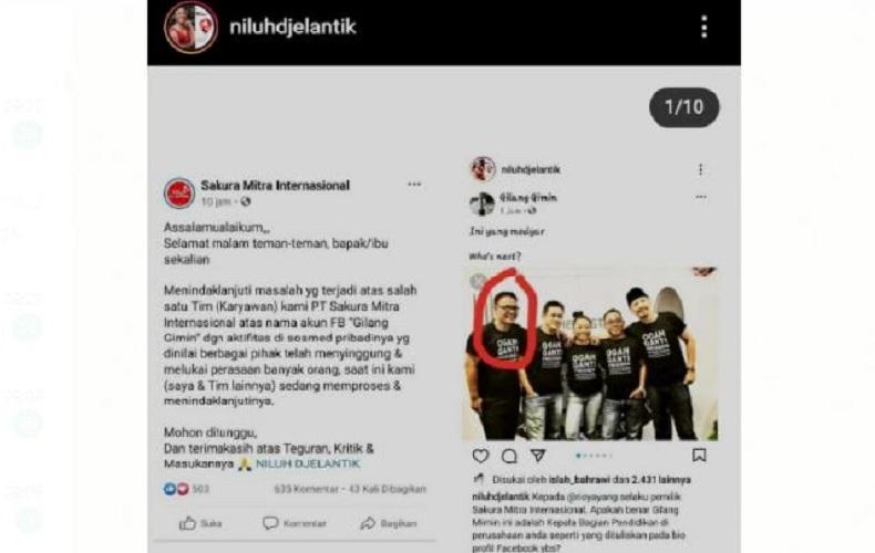Hina Birgaldo Sinaga, Seorang Karyawan Dipecat dari Perusahaannya 