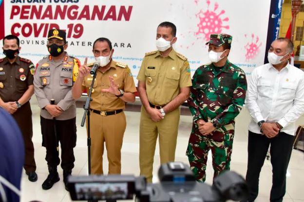 BOR Rumah Sakit Covid-19 Naik, Edy Rahmayadi Minta Penambahan Kamar 30 Persen