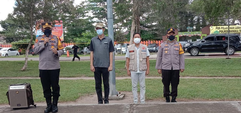 Satgas Covid-19 Bangka Tengah Monitor Arus Balik di Pelabuhan Tikus 