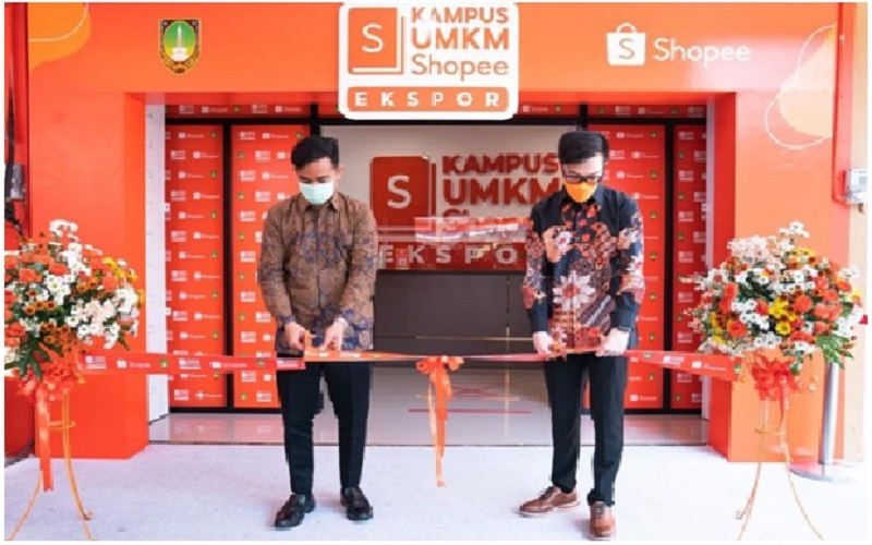 Menuju 10.000 Eksportir Baru Asal Surakarta, Shopee dan Gibran Rakabuming Resmikan ‘Kampus UMKM Shopee Ekspor’