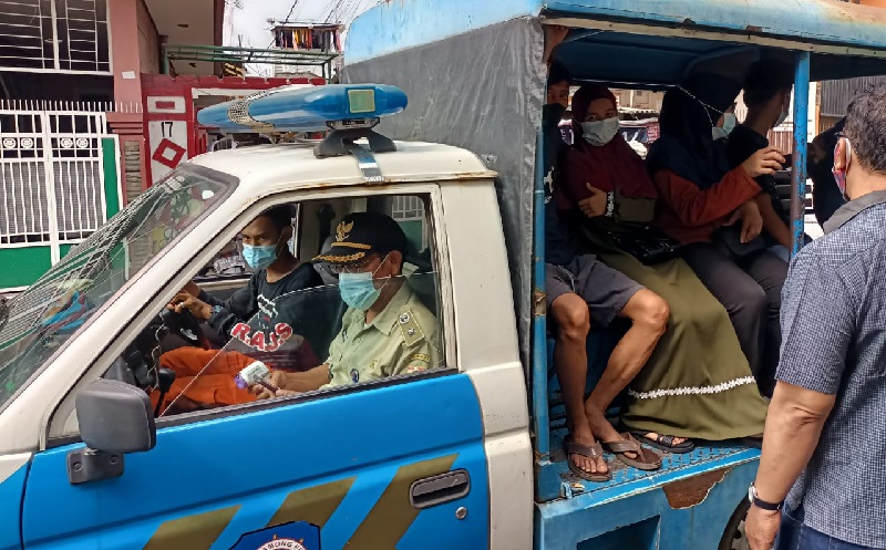 Sidak Pemudik, Satgas Sisir Indekos dan Kontrakan di Johar Baru