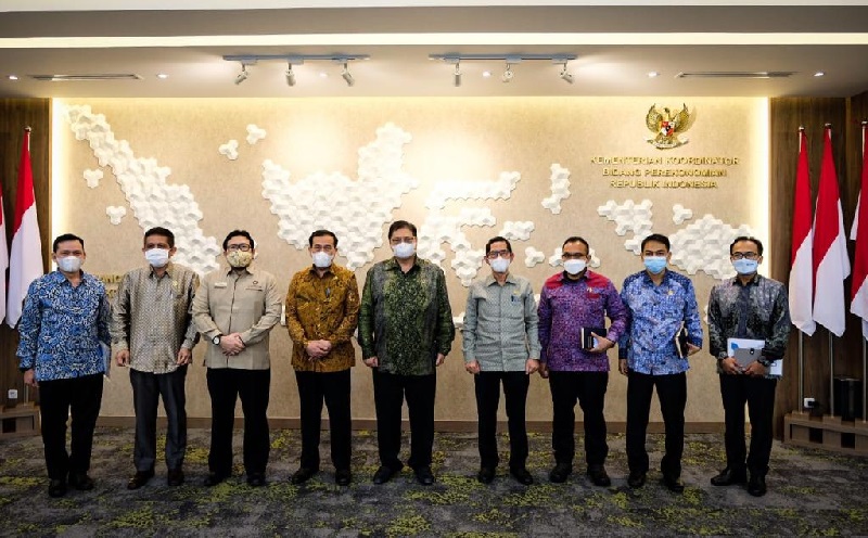 Menko Airlangga Terima Kunjungan Ombudsman Tingkatkan Koordinasi dan Sinergi