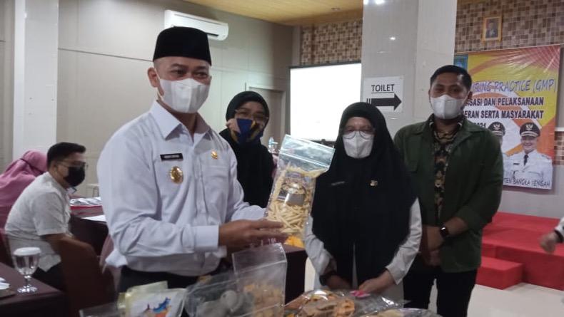 Tingkatkan Kepercayaan Konsumen, 40 IKM Bangka Tengah Ikuti Pelatihan