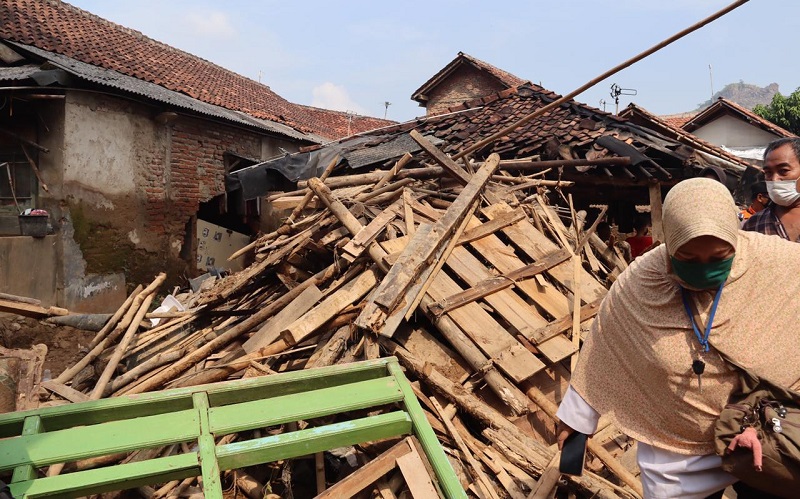1.211 Jiwa Terdampak Banjir Bandang Cigudeg Bogor