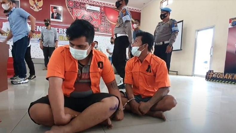 Aniaya Tetangga hingga Tewas, 2 Pemuda di Medan Belawan Ditangkap Polisi