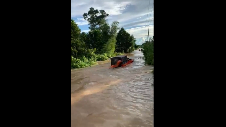 Sudah Sepekan Lebih, Banjir Masih Rendam Kutai Timur