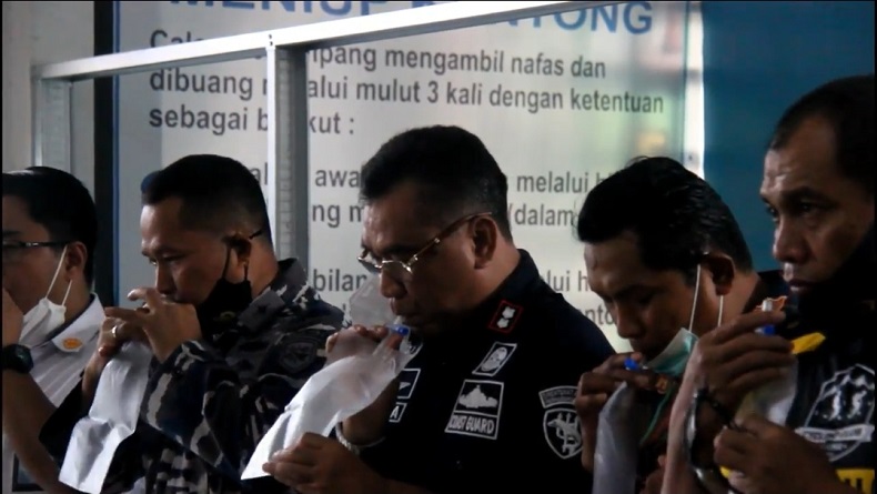 Pelindo IV dan KSOP Mulai Berlakukan Tes GeNose C-19 untuk Penumpang Kapal Laut