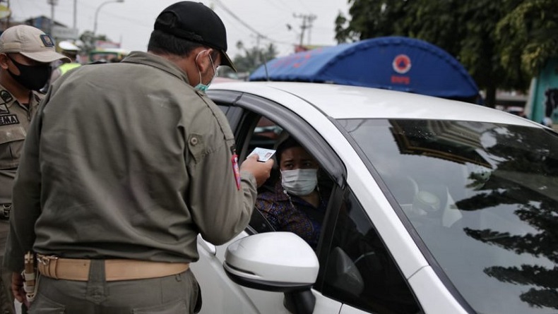 Tolak Dites Swab Antigen, Pengendara Dilarang Masuk Medan