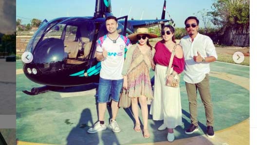 Raffi Ahmad Ajak Nagita Nonton RANS Cilegon Berlatih, Netizen Salah Fokus
