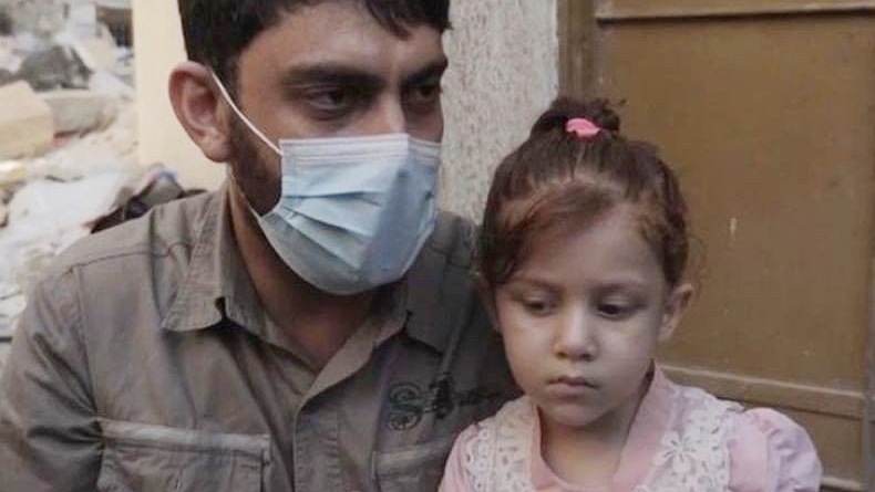 Kisah Maria, Bocah 4 Tahun Membisu sejak Ibu dan 4 Saudaranya Tewas Dibom Israel