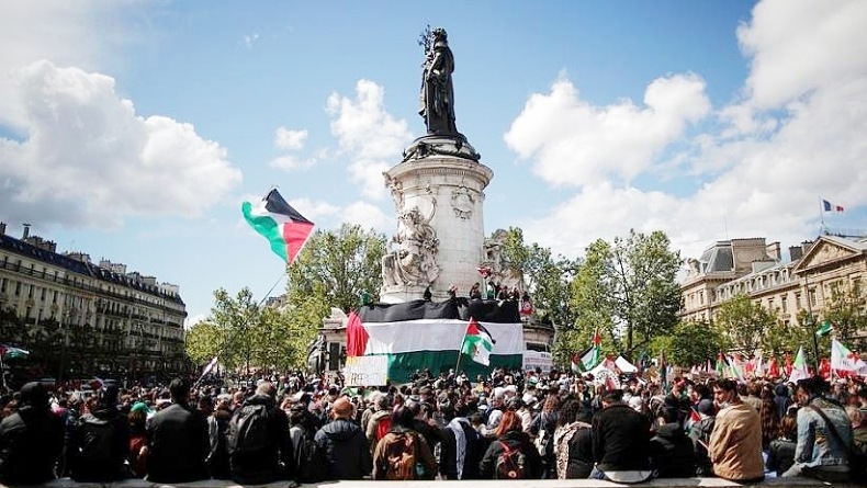 Seantero Prancis Gelar Aksi Bela Palestina