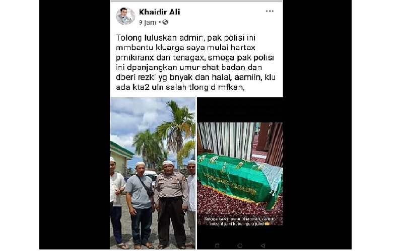 Ini Sosok Aipda Ronny Setiadi, Polisi yang Viral Diburu Netizen Gegara Kebaikannya