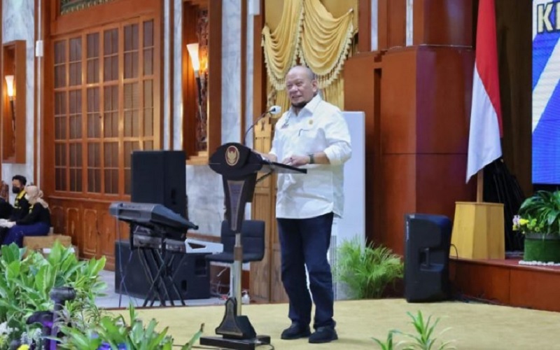Kunjungan Kerja ke Banjarmasin, La Nyalla Sebut Pentingnya DPD Bisa Usung Capres